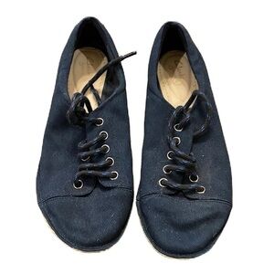 Clarks Somerset Navy Blue Women's Shoes Size 9 Lightweight Comfortable Lace Ups